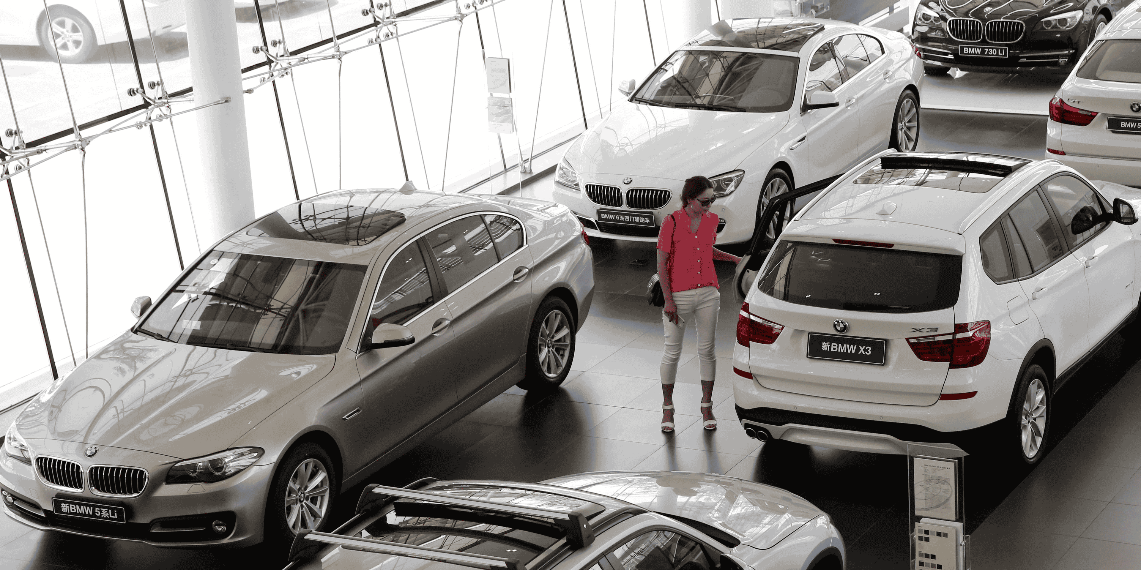 Chine, automobile, concessionnaire, consommation, luxe, BMW, Pékin,