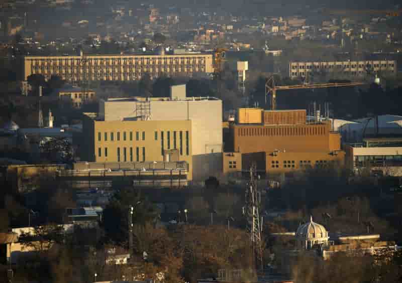 Afghanistan: l'ambassade americaine a kaboul suspend ses operations