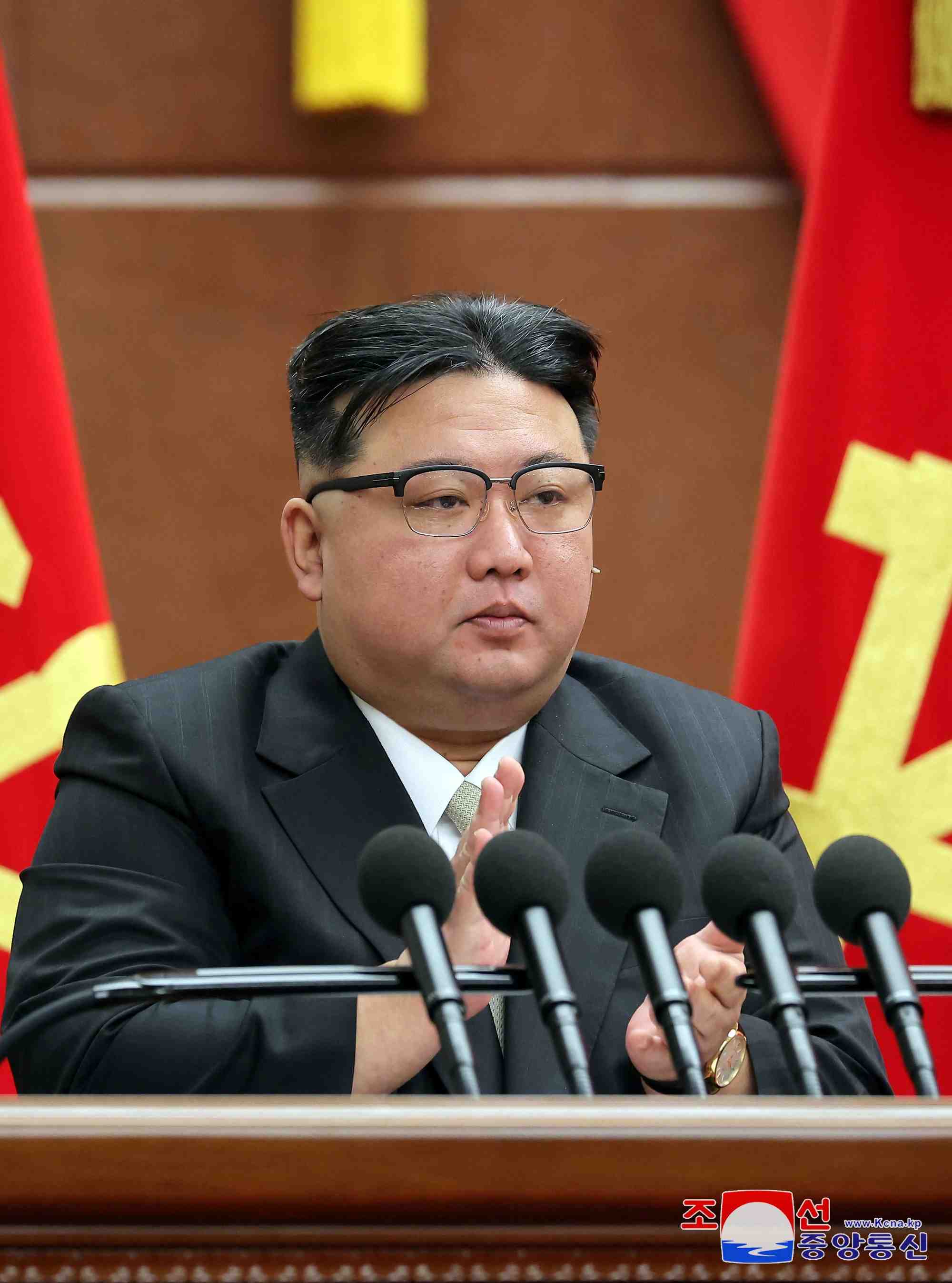Le dirigeant nord-coreen kim jong-un