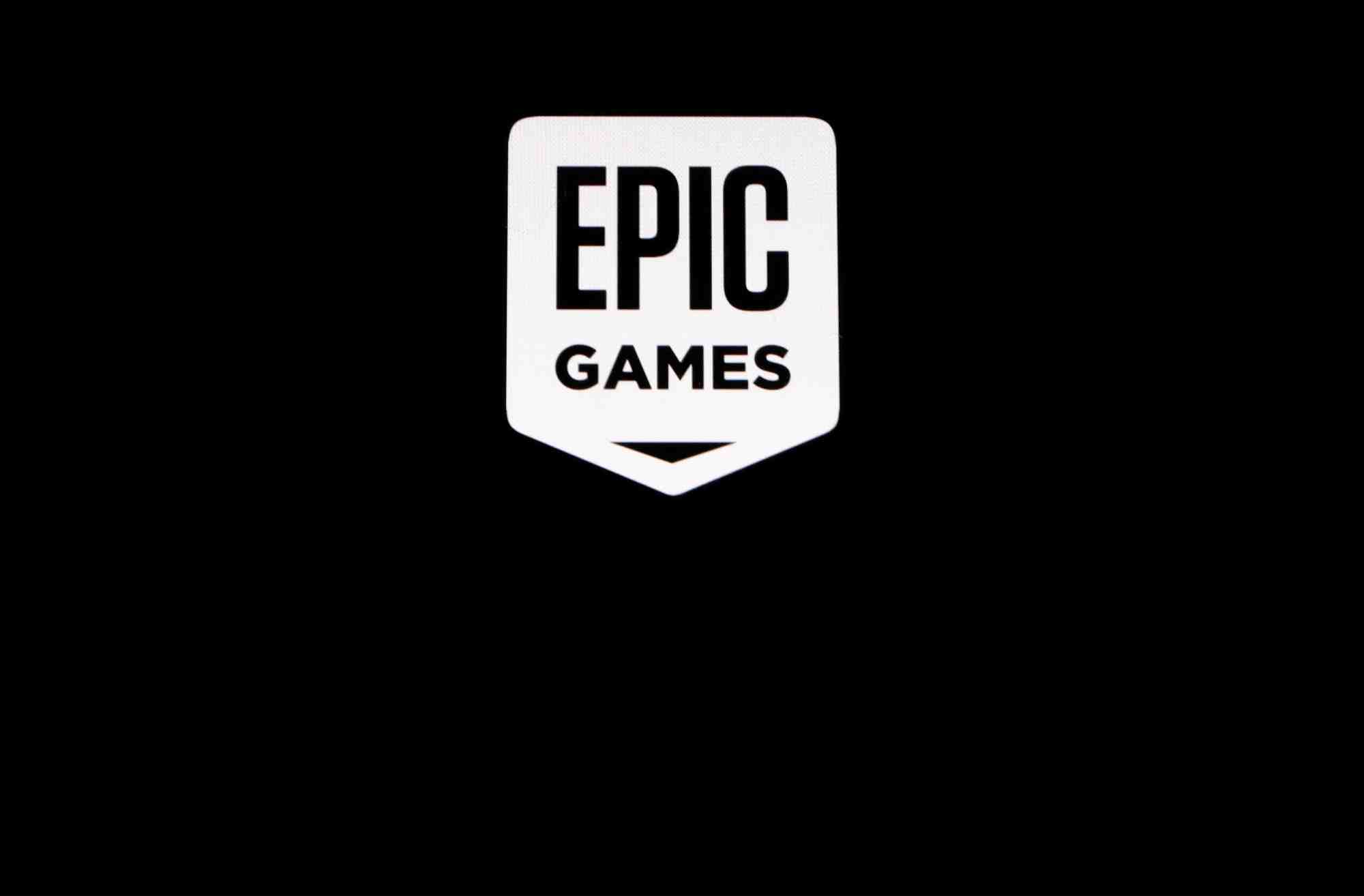 Le logo d'epic games