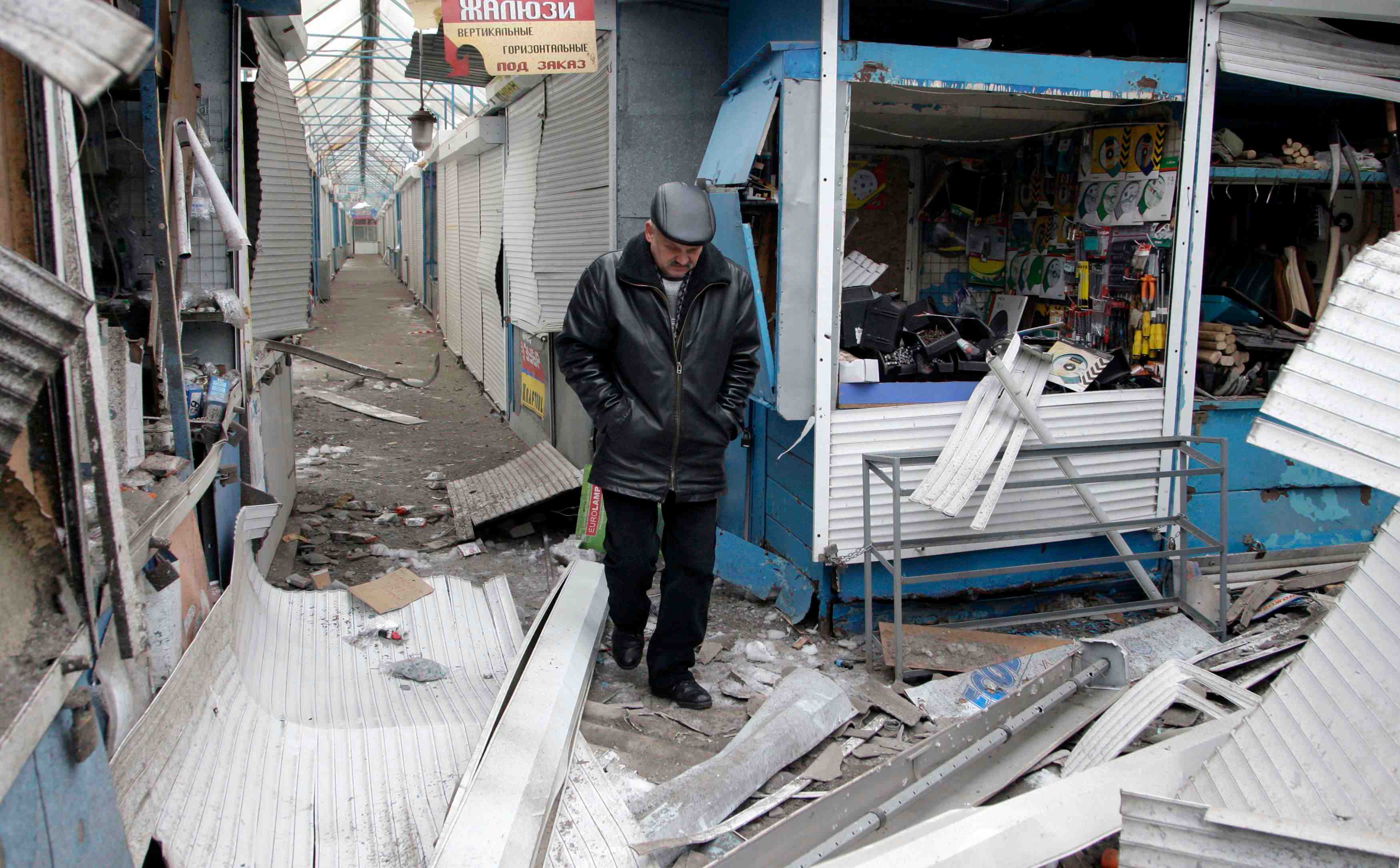 Bombardements meurtriers a donetsk
