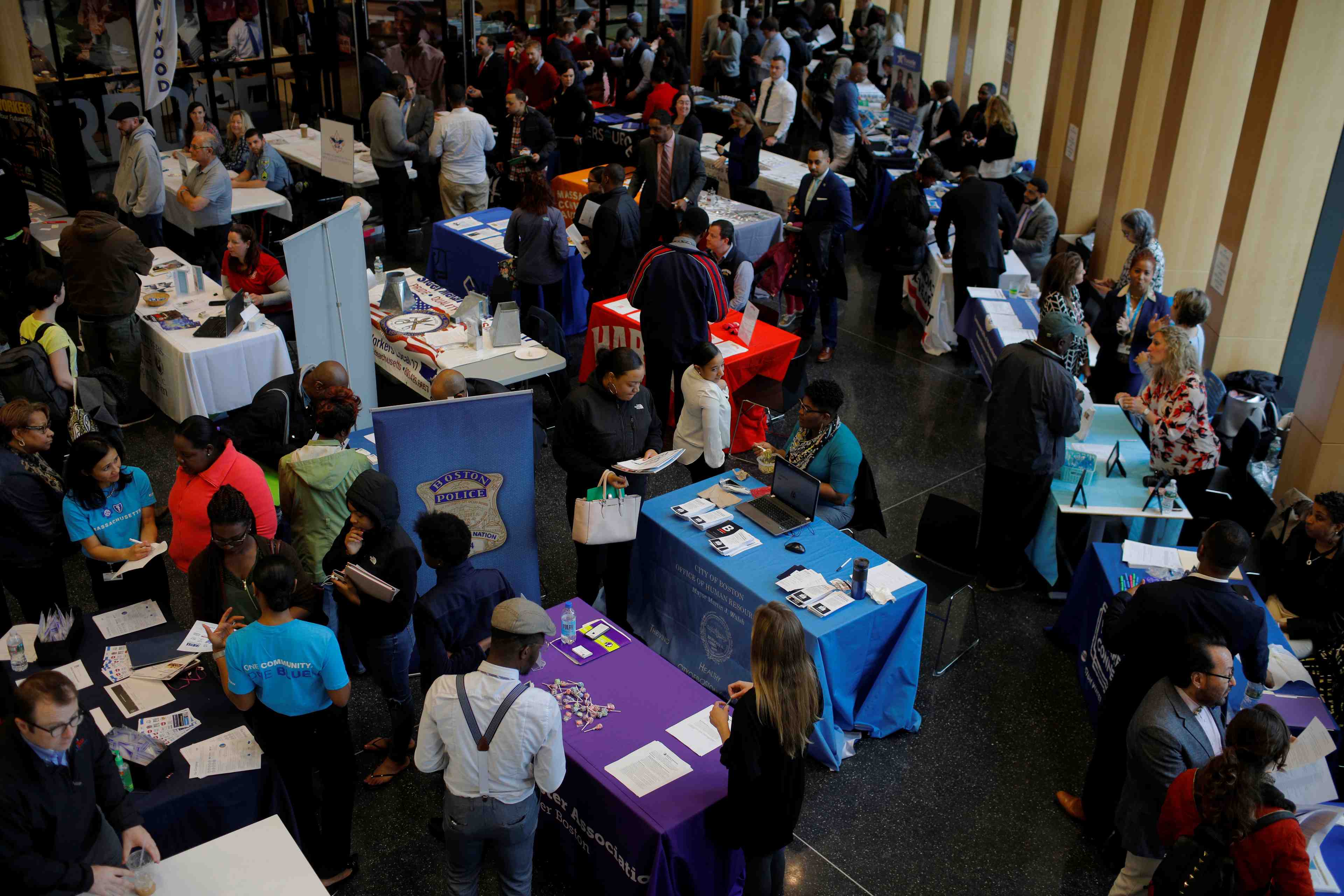 Usa: recul des inscriptions au chomage a 1,542 million