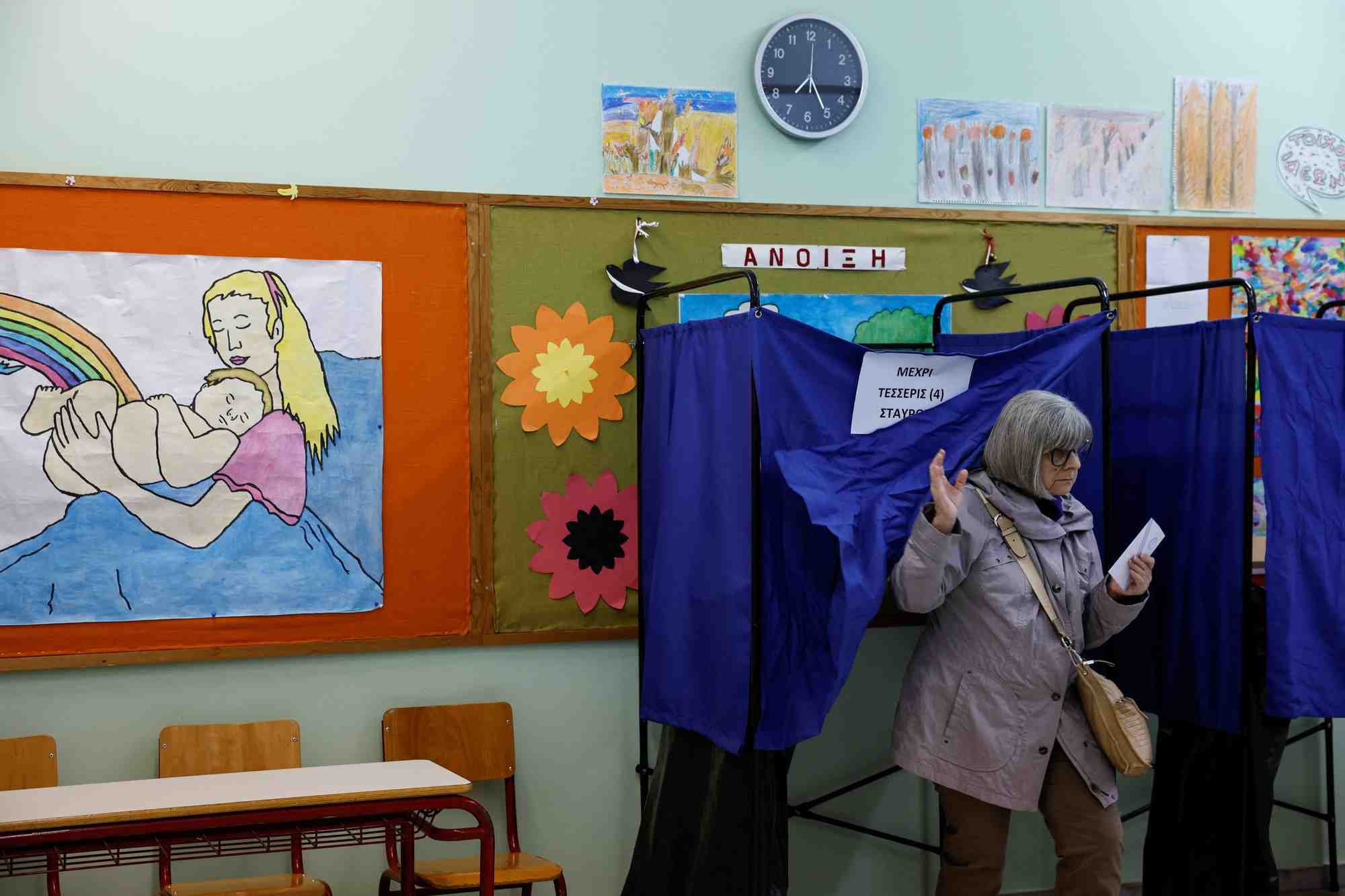 La grece organise des elections legislatives