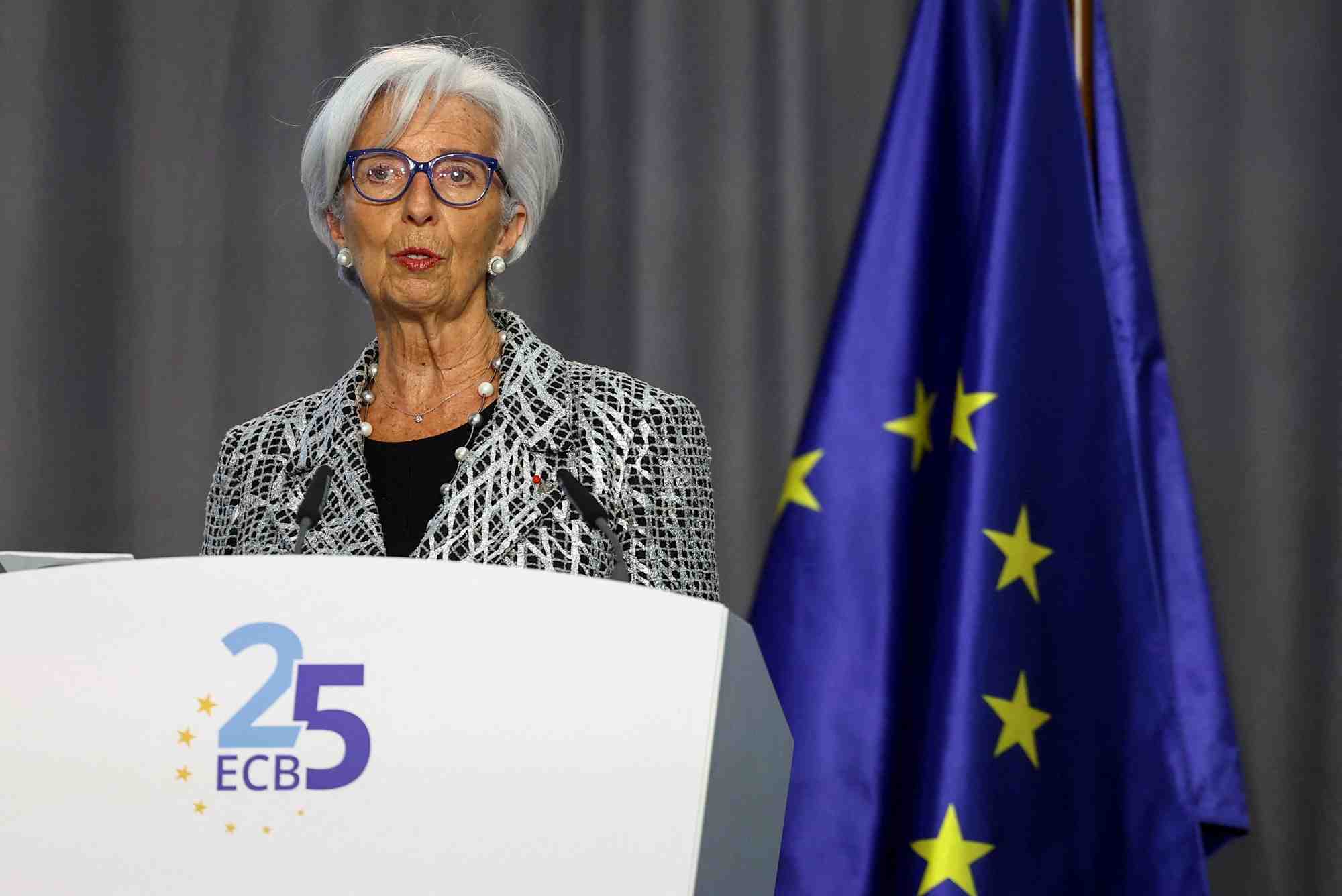 Photo d'archives de la presidence de la bce, christine lagarde