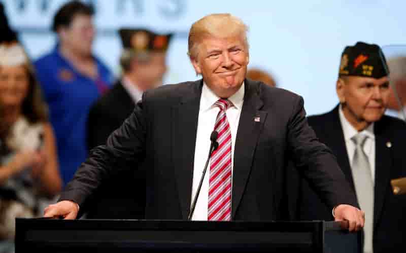 Donald trump au plus haut depuis mai dans un sondage
