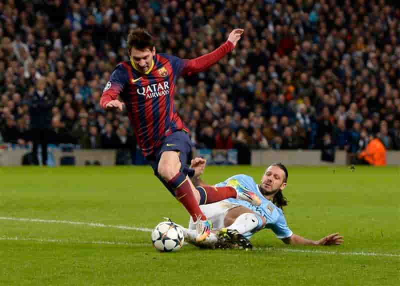 Ligue des champions: le Barça prend l'avantage sur City