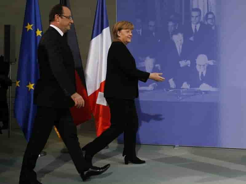 Hollande et Merkel veulent s'accorder sur les postes européens