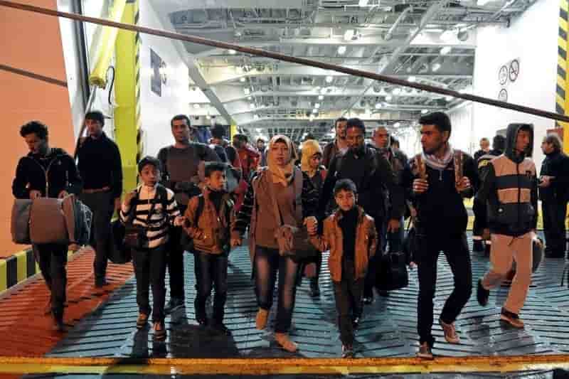 Un million de migrants en europe