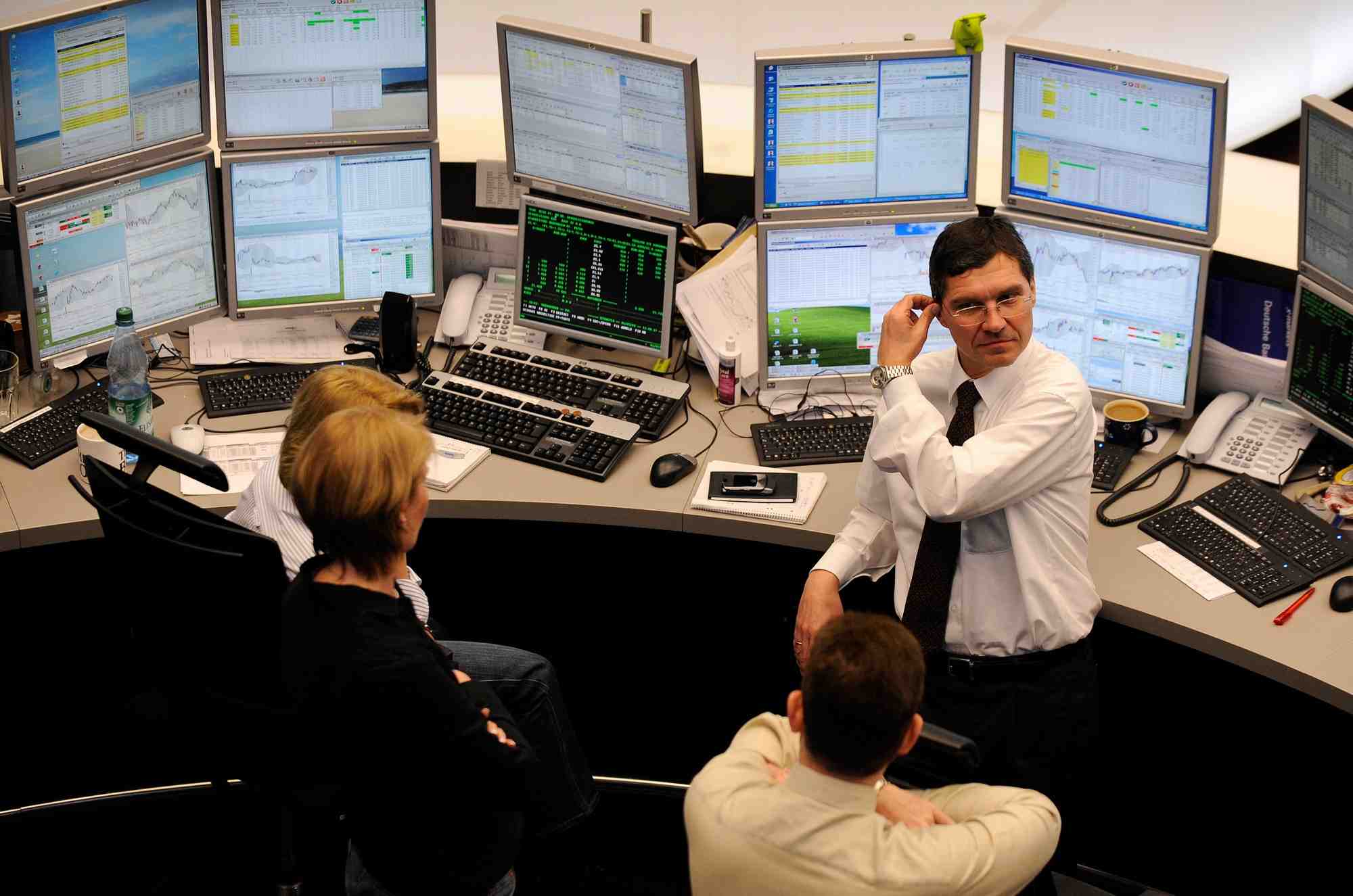 Les bourses europeennes en hausse