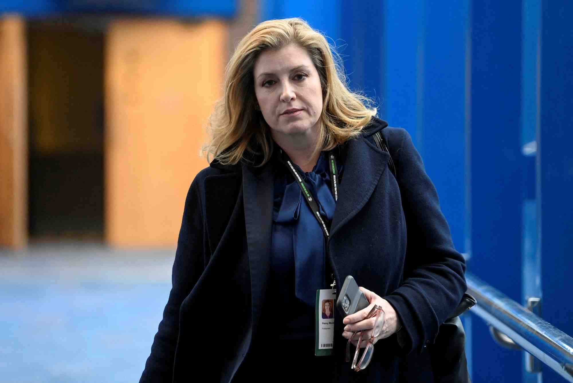 La leader de la chambre des communes britannique, penny mordaunt