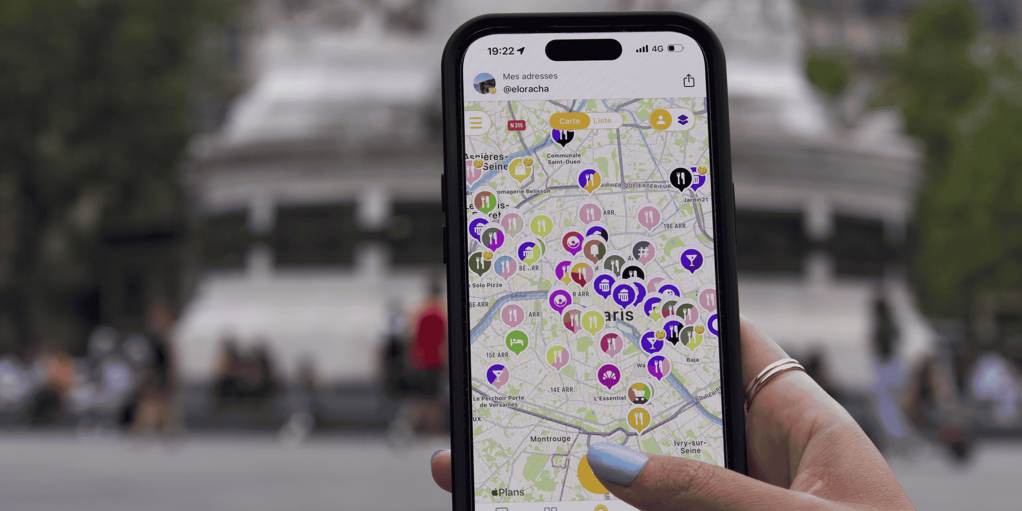 L'application Mapstr est utilisée par deux millions de personnes en France.