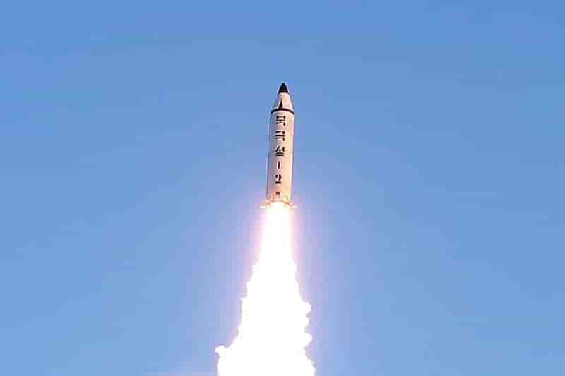 La coree du nord teste un missile avec succes