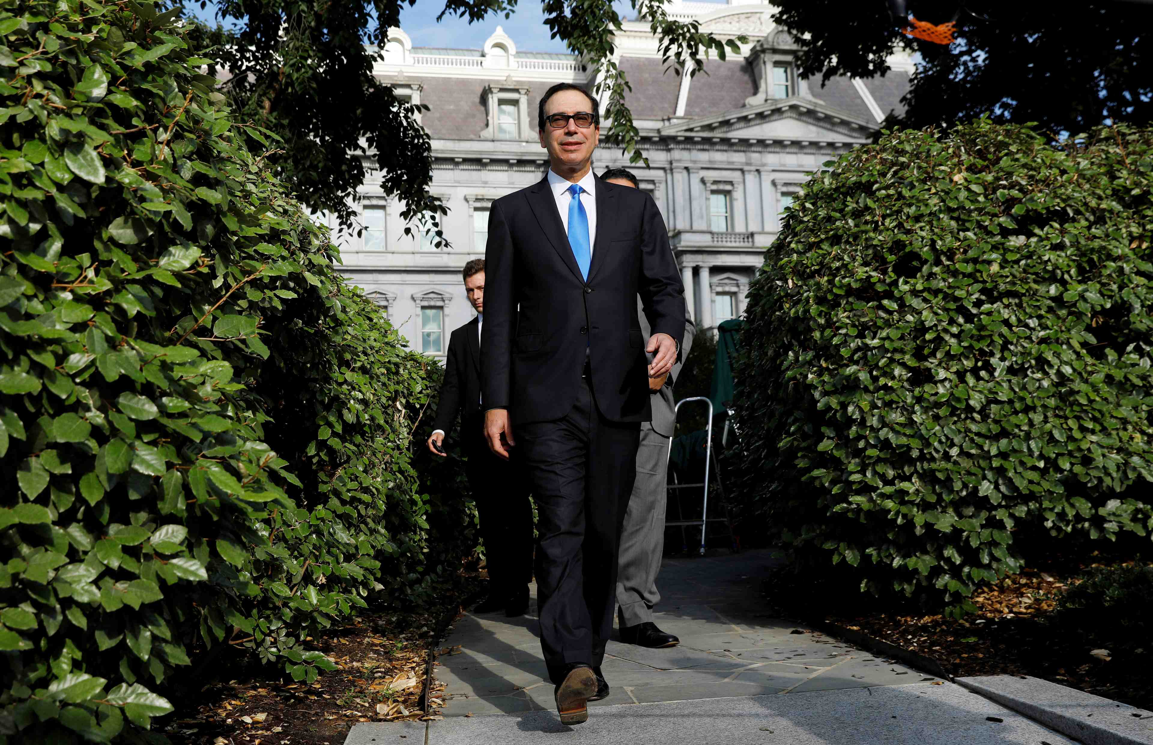 Mnuchin croit a la conclusion rapide d'un accord avec le canada