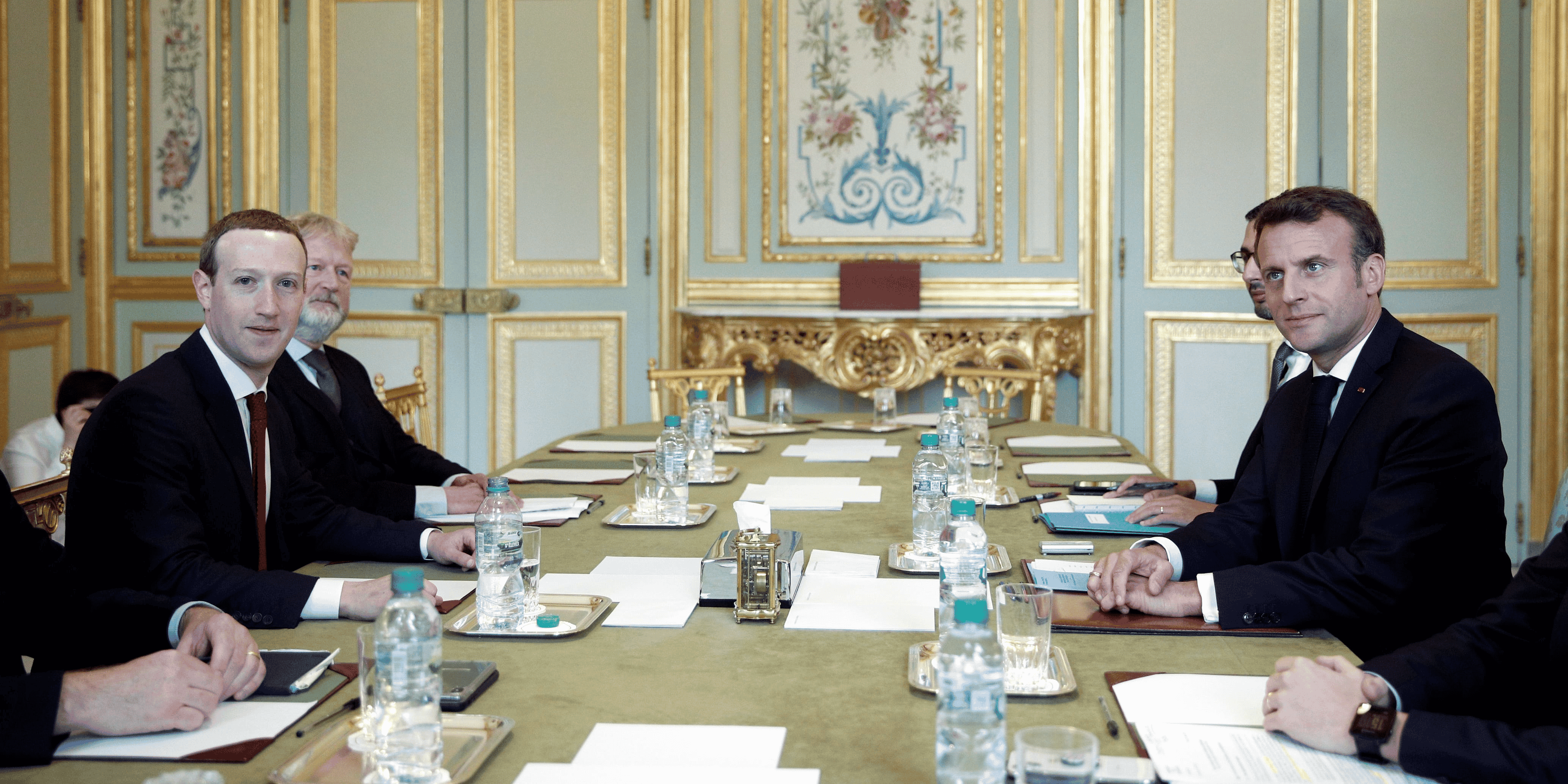 zuckerberg macron