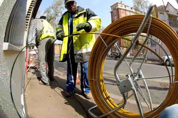 Fibre optique déploiement, cable, câble, optic fiber