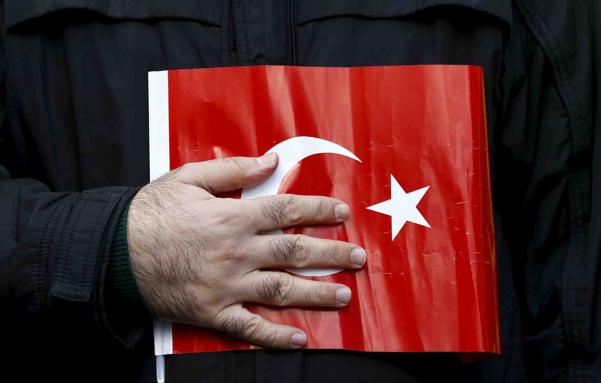Photo du drapeau turc