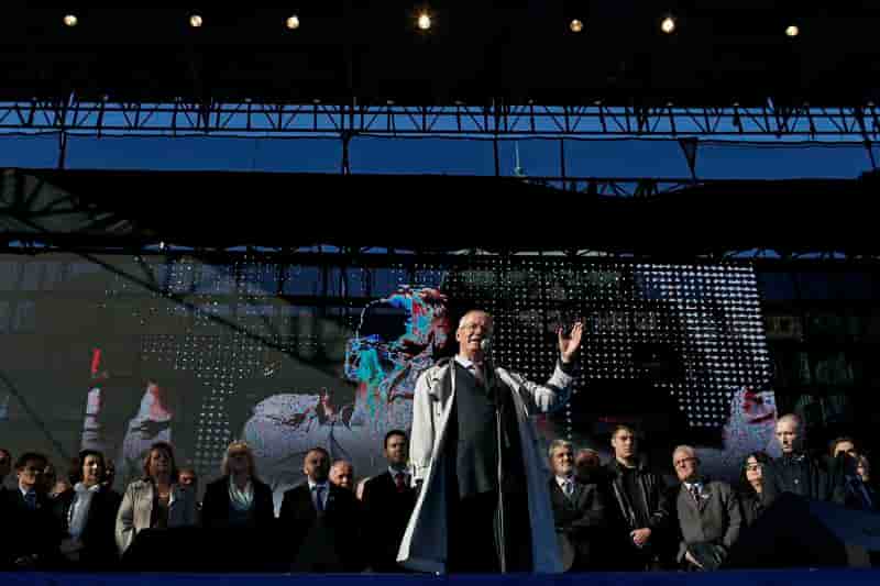 De retour à Belgrade, le nationaliste Seselj réunit ses partisans