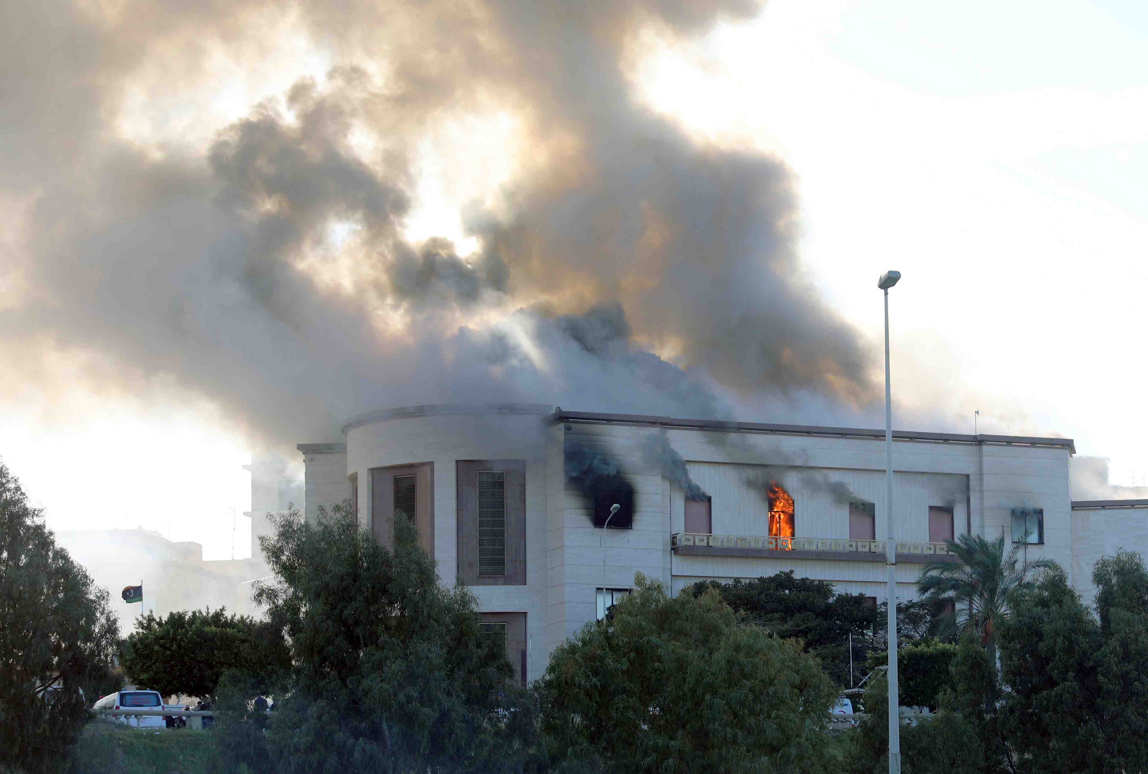 Le ministere libyen des affaires etrangeres attaque a tripoli