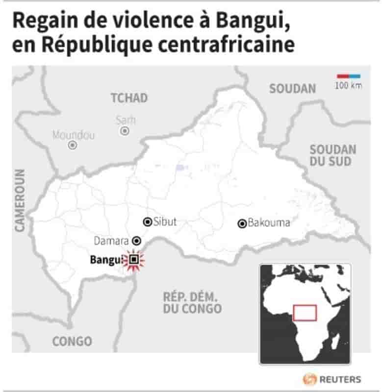 Regain de violence a bangui, en republique centrafricaine
