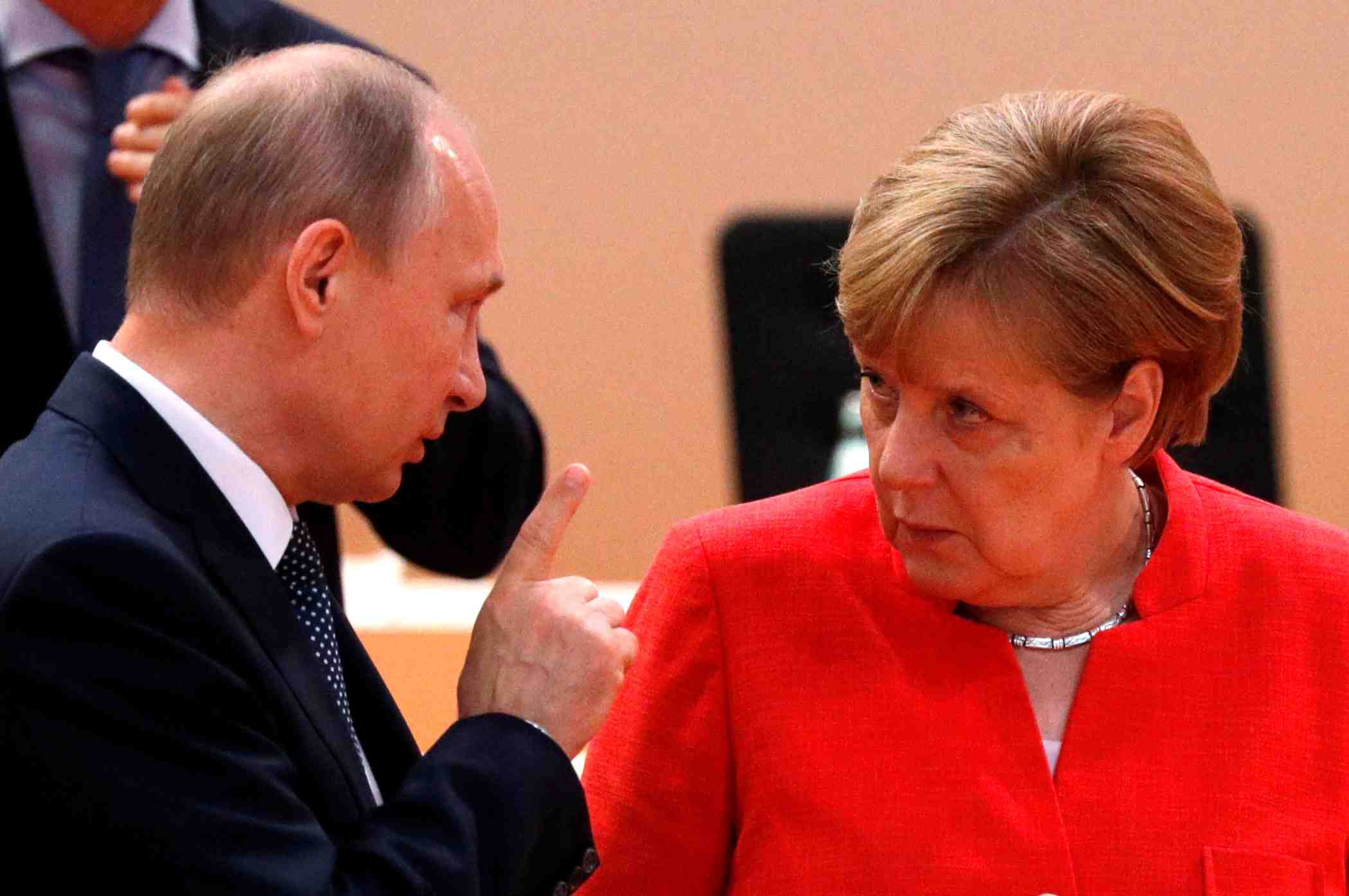 Entretien telephonique entre poutine et merkel sur la syrie
