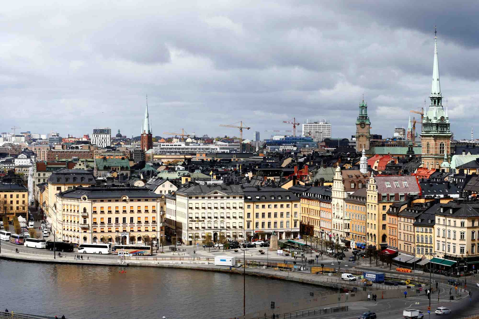 Vue generale de stockholm