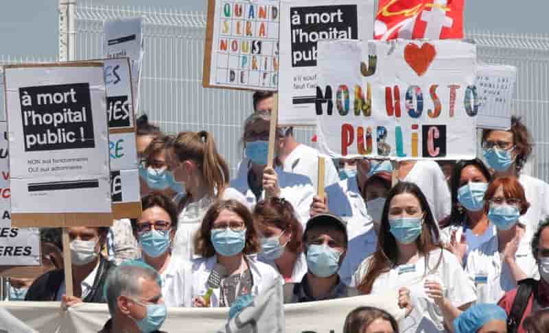 Appel a la mobilisation pour le personnel soignant le 16 juin en france