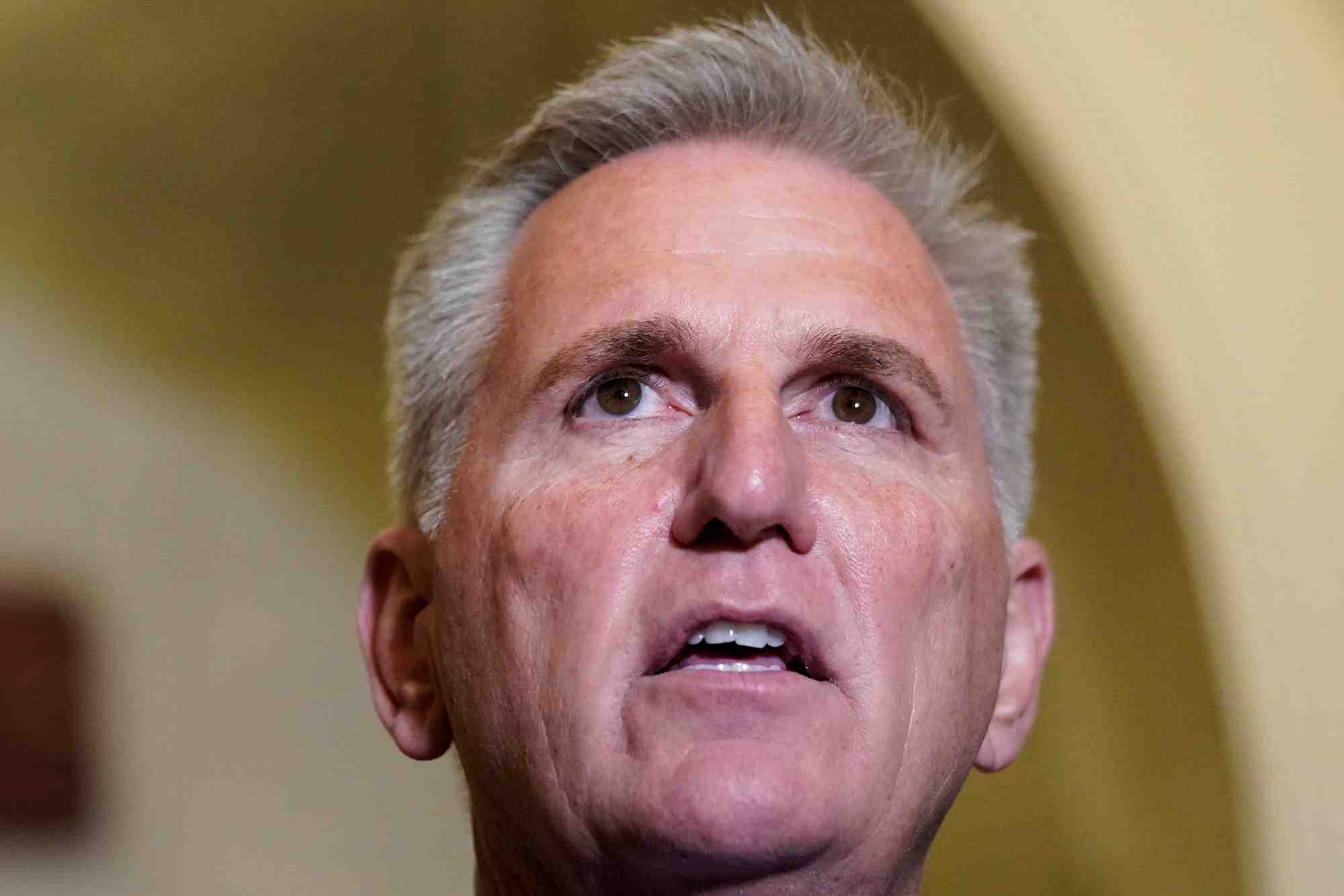 Le president de la chambre des representants des etats-unis, kevin mccarthy a washington, aux etats-unis