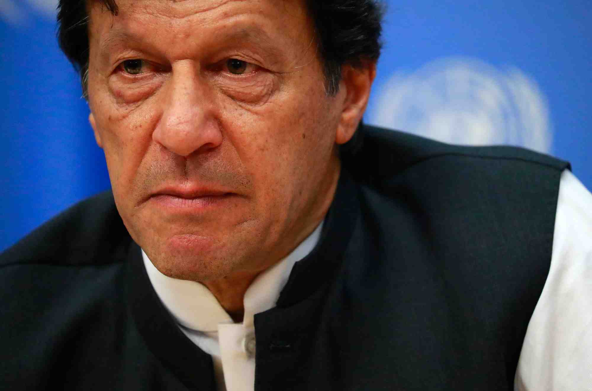 Photo de l'ancien premier ministre du pakistan, imran khan