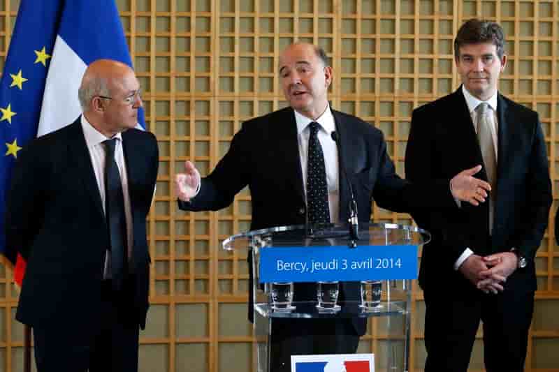 Sapin promet de parler d'une seule voix avec Montebourg