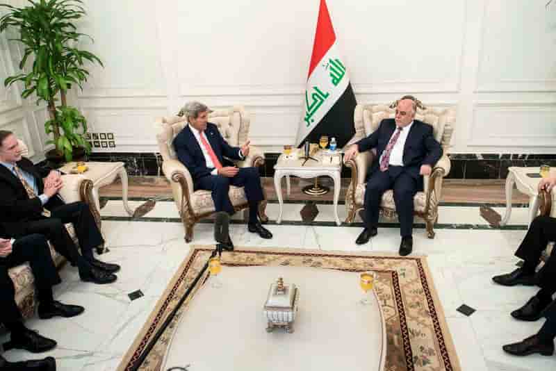 John Kerry à Bagdad pour soutenir le combat contre l'EI