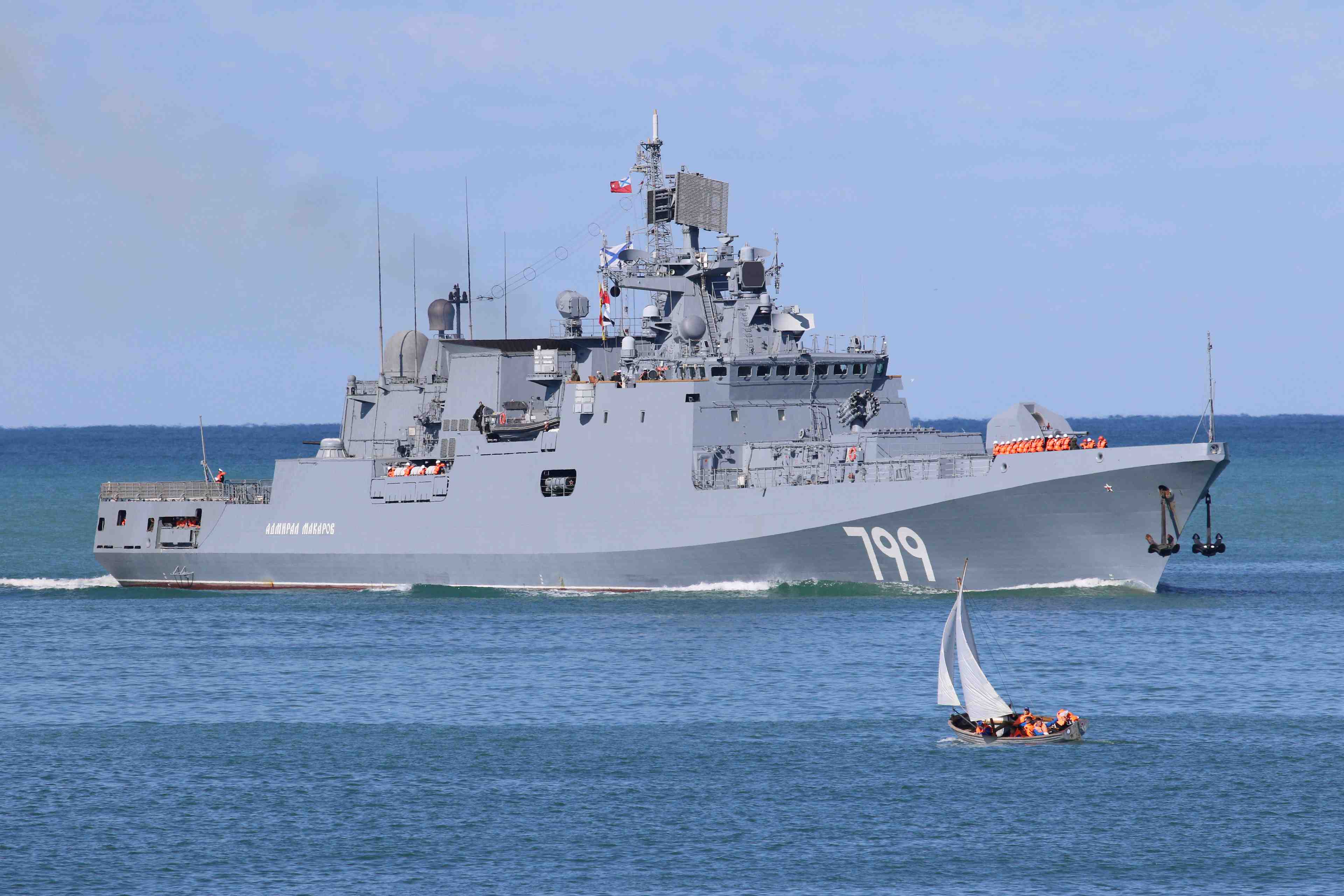 La russie deploie une nouvelle fregate en mediterranee