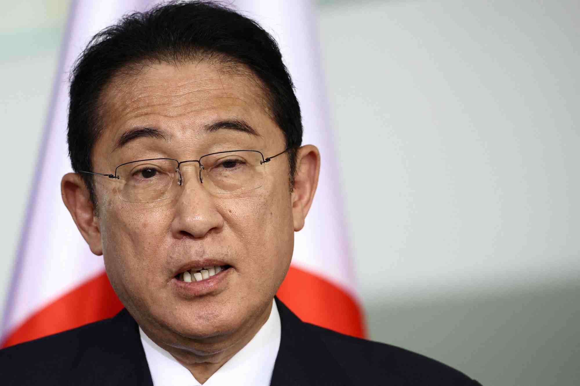 Le premier ministre japonais fumio kishida