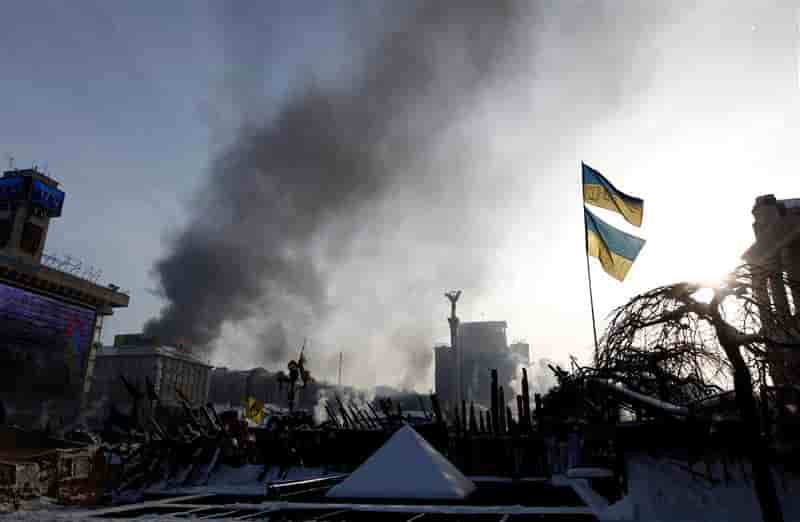 Des opposants ukrainiens ont investi le ministère de l'Energie