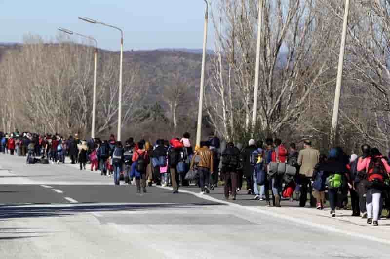 Plus de 110.000 refugies sont arrives en europe depuis le debut de l’annee