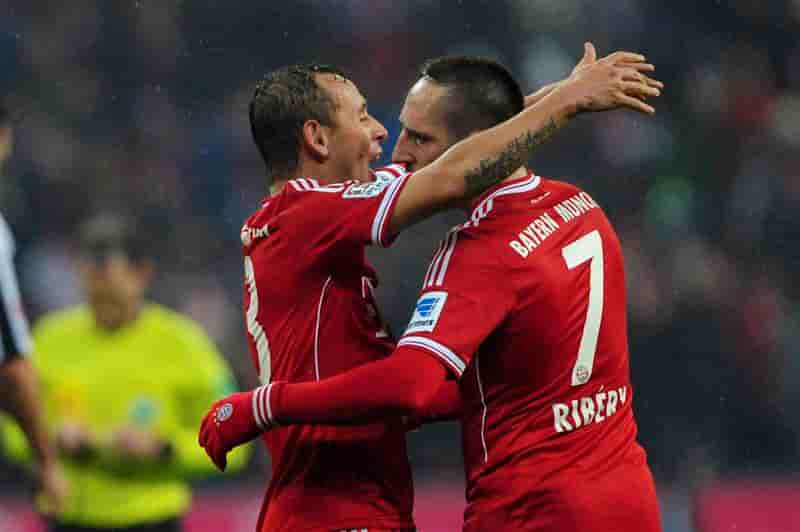 Bundesliga: le Bayern intouchable, Ribéry de retour avec un but