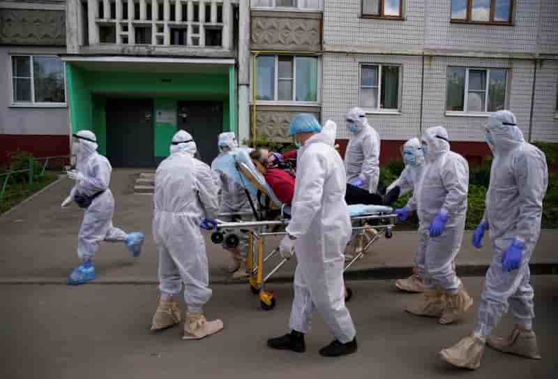 Le nombre de cas de coronavirus depasse 400.000 en russie