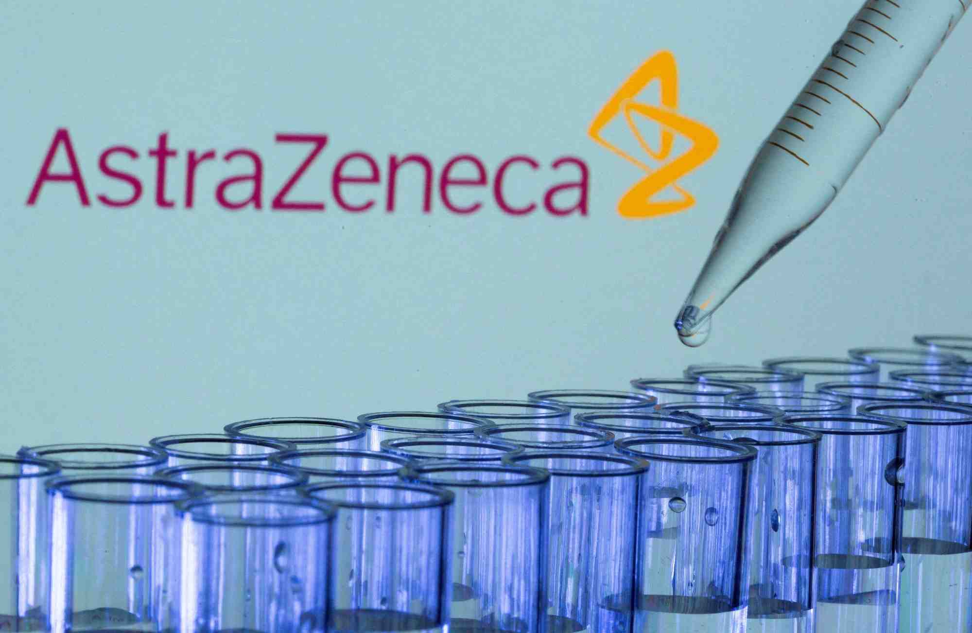 Photo d'illustration du logo astrazeneca