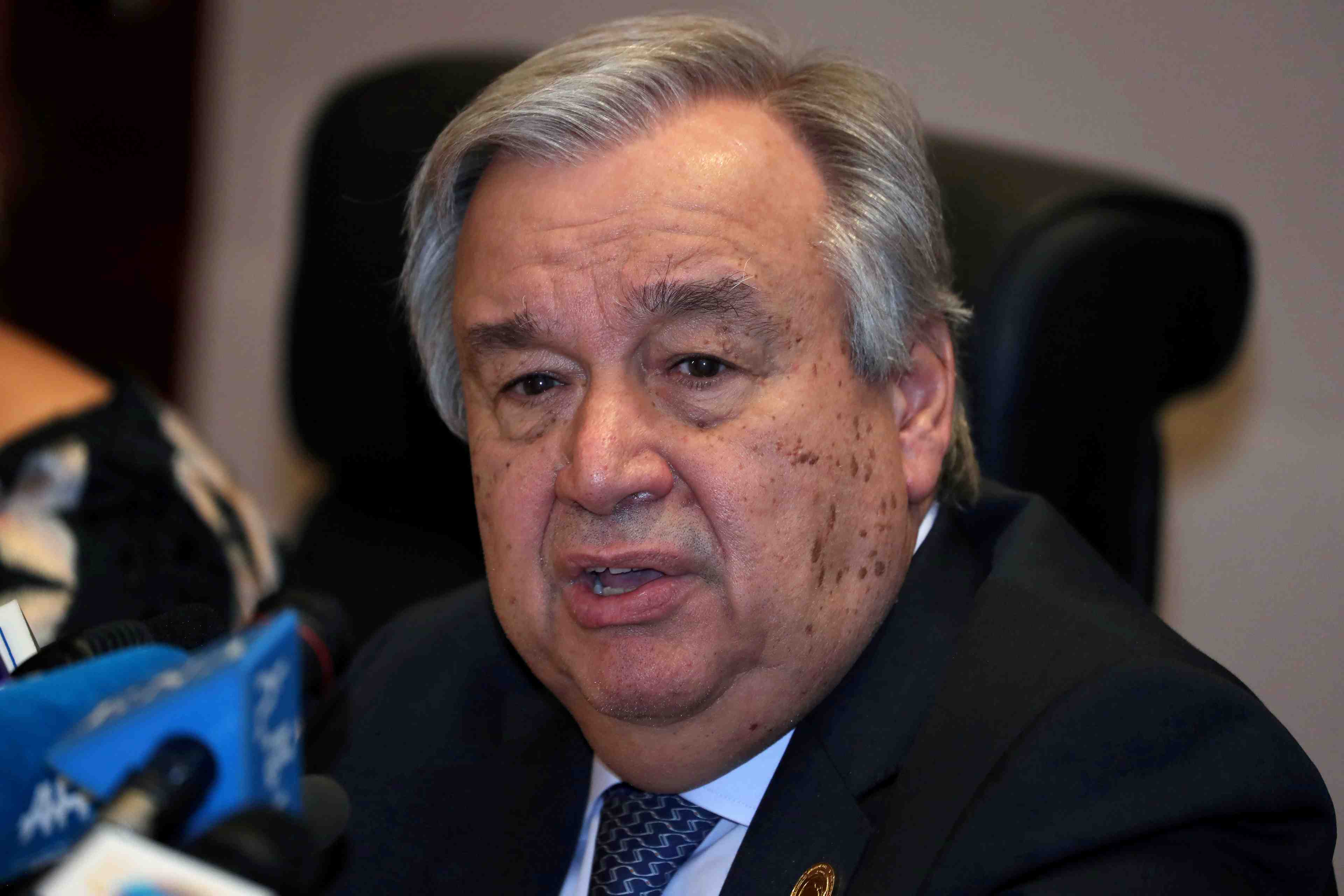 Syrie: guterres (onu) appelle a un cessez-le-feu dans le nord-ouest