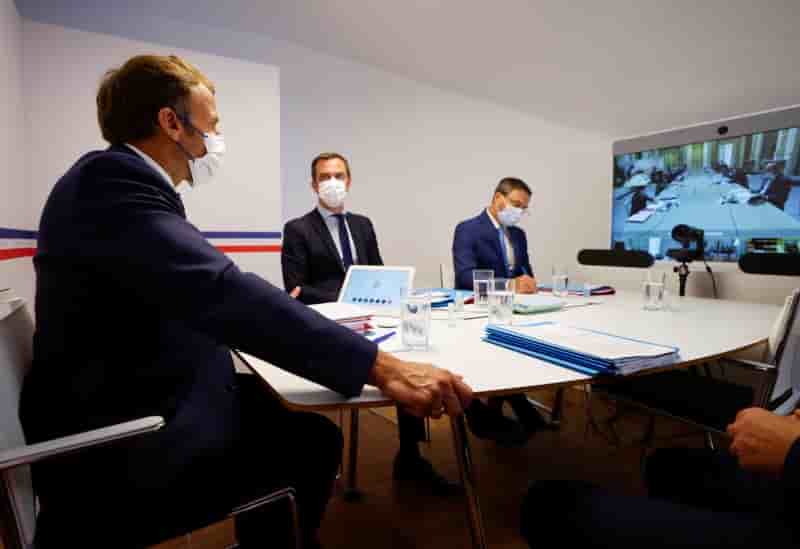 Coronavirus/france: conseil de defense sur fond de "plateau haut" de la quatrieme vague
