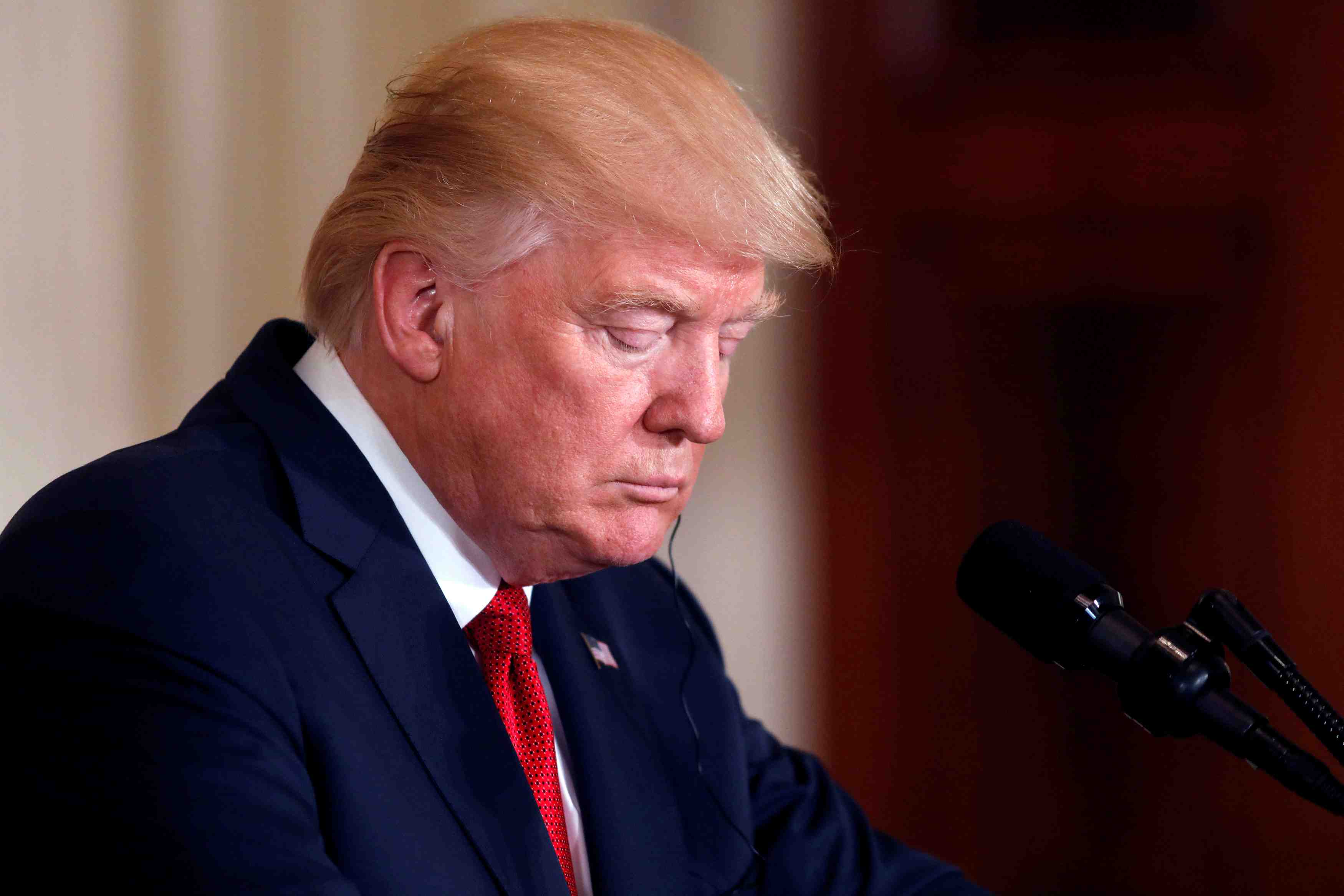 Condoleances de trump et de dirigeants europeens