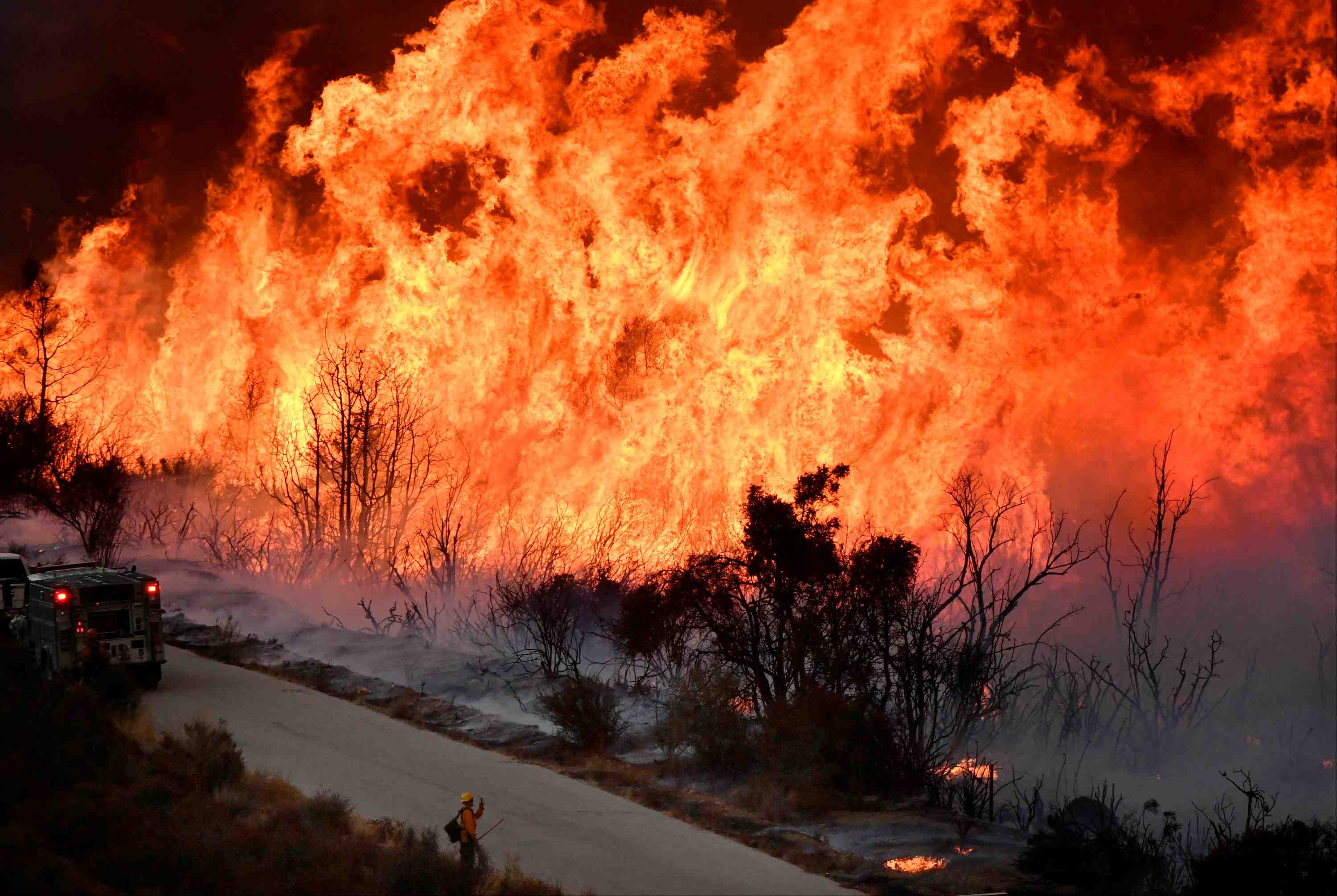 Nouvelles evacuations a cause des incendies en californie