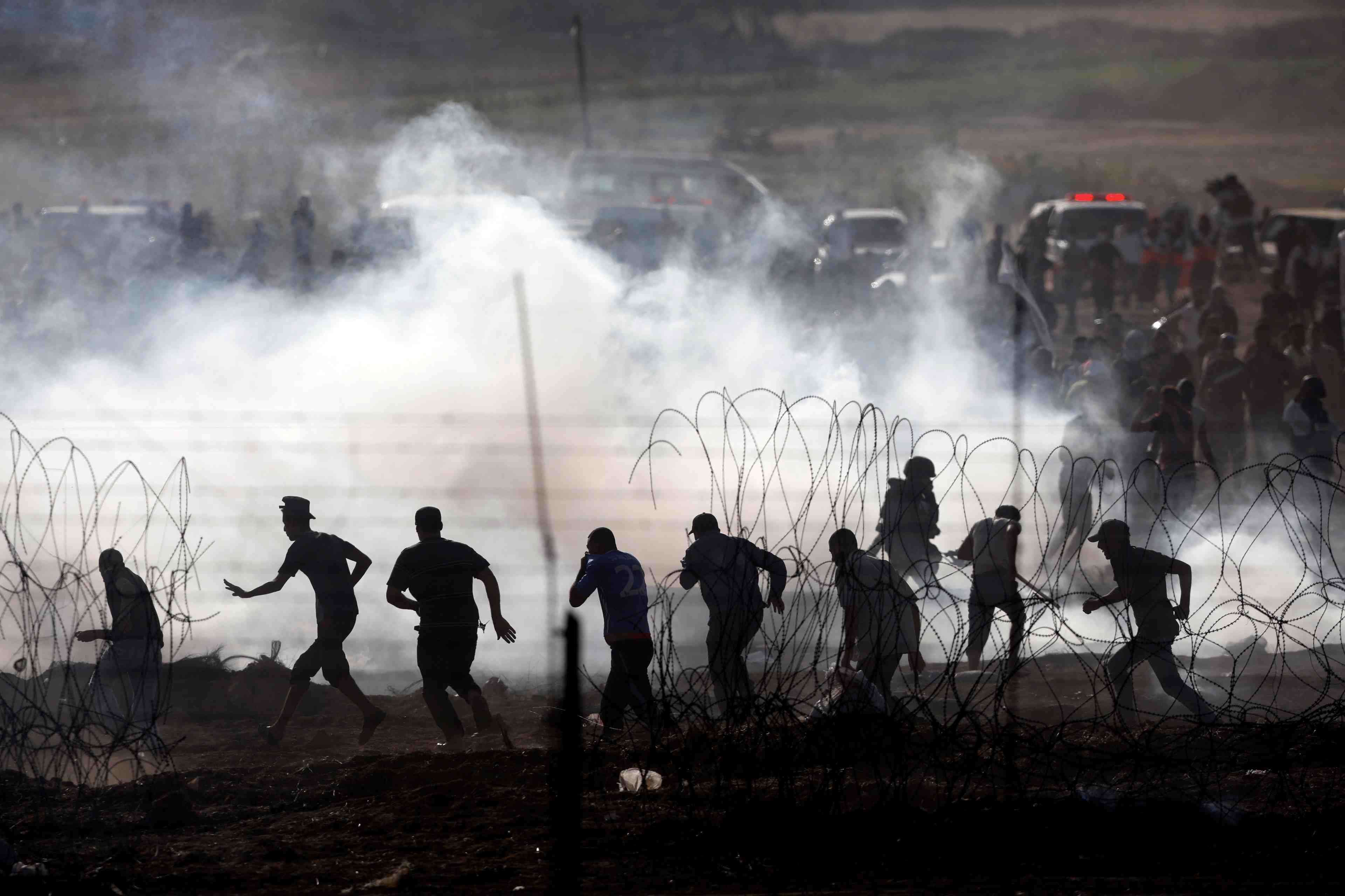Quatre morts et plus de 600 blesses a la frontiere gaza-israel