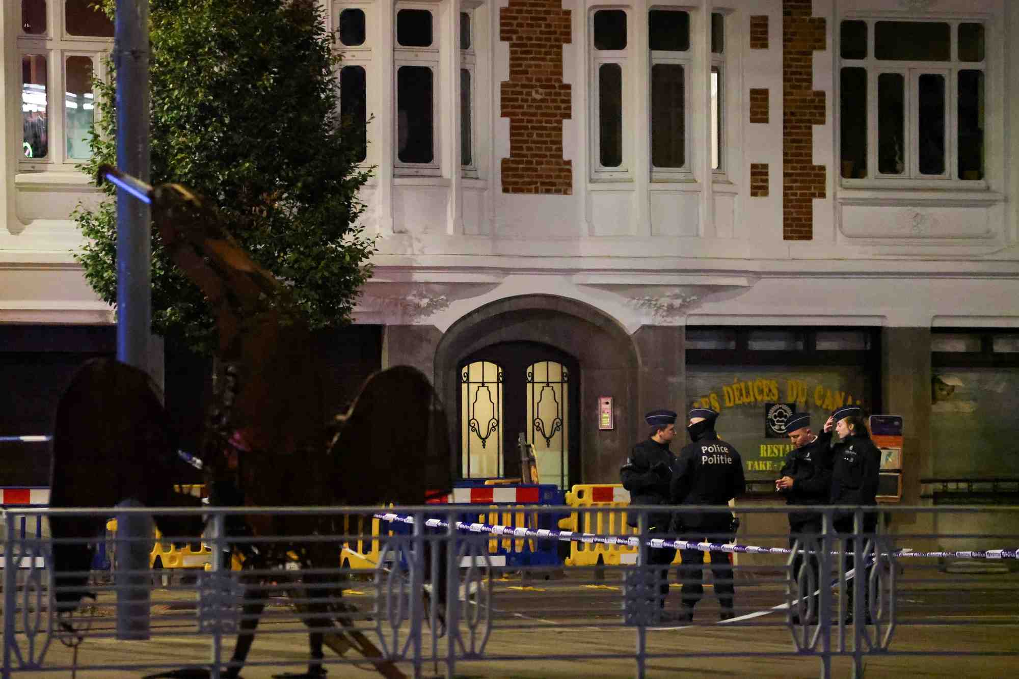 Lieux securises de la fusillade a bruxelles
