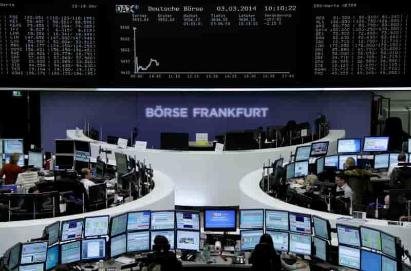 Lourdes pertes des Bourses européennes à la mi-séance