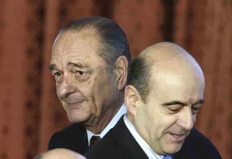 Selon un sondage de l'ifop, juppe est considere par la moitie des francais comme l'heritier de chirac