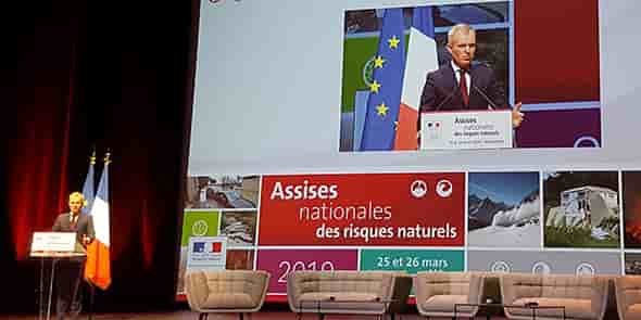 François de Rugy, ministre de la Transition écologique et solidaire, à Montpellier le 25 mars 2019