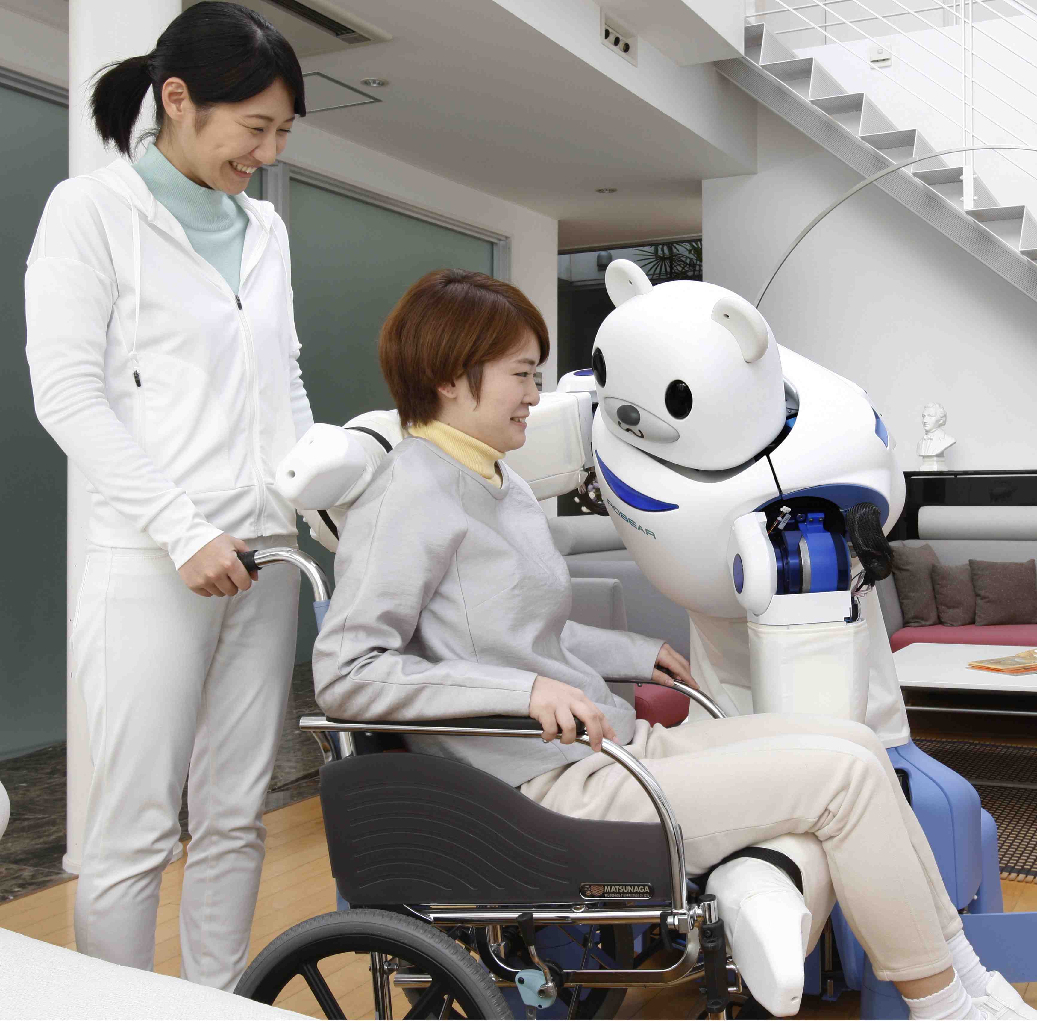 Robear robot japonais assistance à domicile Riken