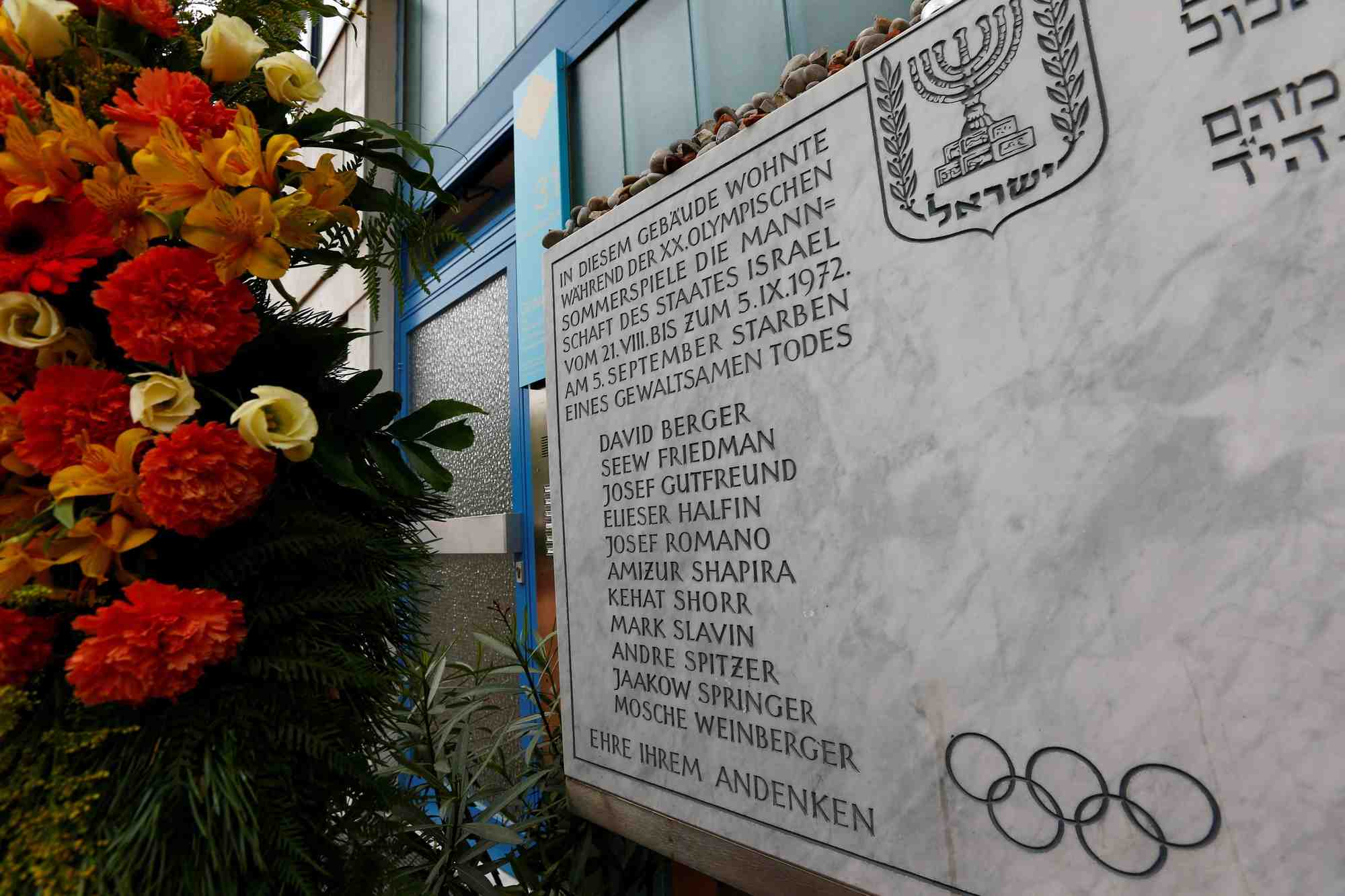 Accord d'indemnisation pour les familles des victimes de la prise d'otages des jo de munich