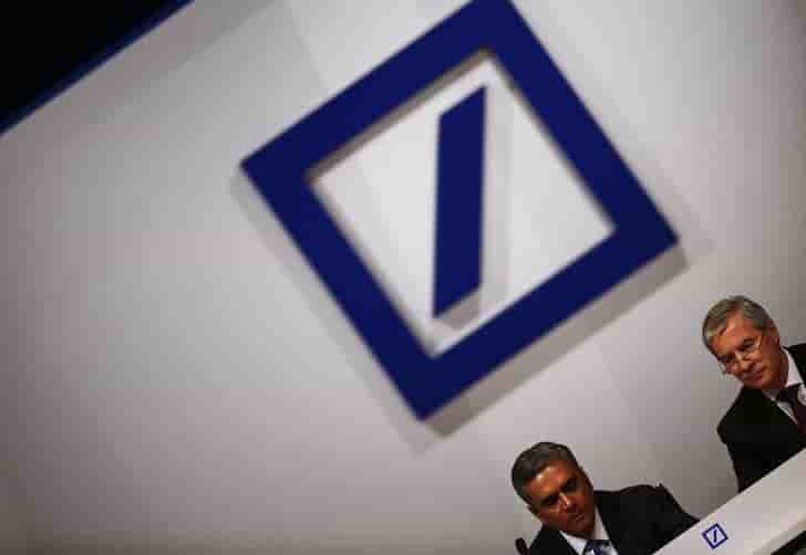 Les deux dg de deutsche bank ont soumis leur demission