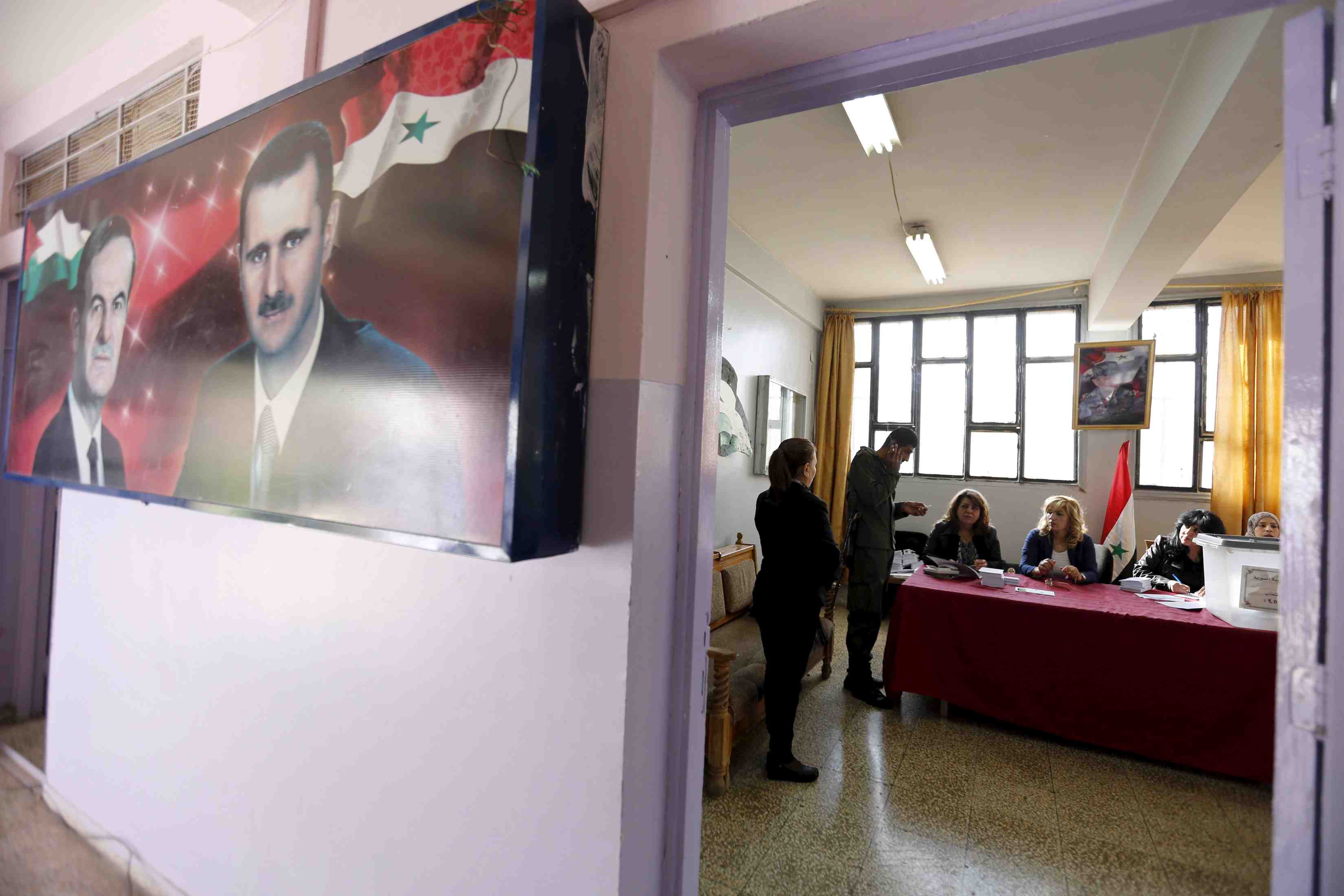 Scrutin legislatif en syrie